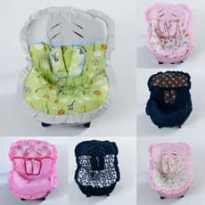 Capa de Bebê Conforto Acolchoada + Protetores de Cinto