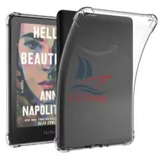 Capa Transparente em Silicone TPU para Kindle Paperwhite Signature 12ª Geração 7" (SA568B / SA569P – 2024)