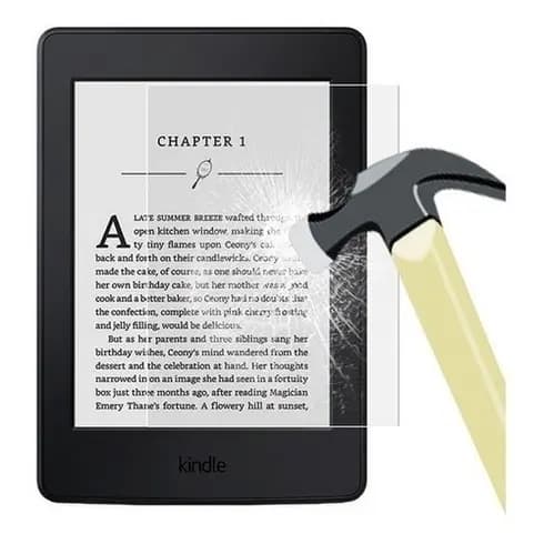 Película de Vidro Temperado para Kindle 11ª e 12ª Geração (2022/2024) / Kindle Paperwhite 5ª 6.8"/ 658 10ªG.