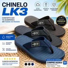 Chinelo Masculino Correia Larga Confortável Leve Antiderrapante Casual Moderno