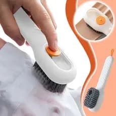 Escova Multiuso com dispenser – Para Cozinha, Banheiro, Sapato e Roupas
