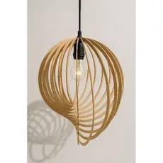Luminária Espiral Moderna - Lustre Arandela Pendente Decoração