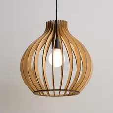 Luminária Arandela Gota Grande 38cmx45cm - Pentente Decoração Moderna Ambientes Grandes