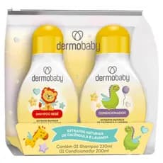 Kit Dermobaby Shampoo 230ml + Condicionador 200ml