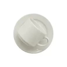 01 Xícara Grande 200ml Chá/café Donna Branco Biona