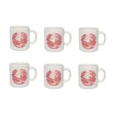 Kit 6 Canecas Donna Vilarejo 270ml Biona/Oxford