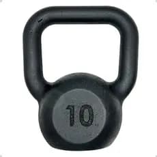 Kettlebell de Ferro Fundido Pintado - 10 Kg