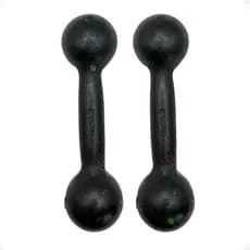 Par de Halteres de Ferro Fundido Pintado - 1 Kg