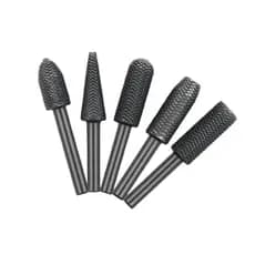 Kit 5 Limas Rotativas para Aço e Metal – Retífica, Desbaste e Remoção de Rebarbas