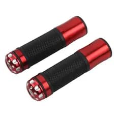 Manopla Esportiva de Alumínio para Moto – Punho Universal, Diversas Cores, Estilo e Conforto