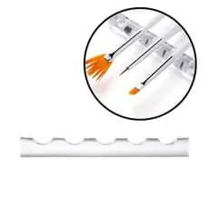 Suporte para Pincel Porta Pinceis Maquiagem Unhas Sobrancelhas