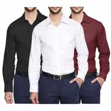 Kit 3 Camisas Social Masculina Slim Com Bolso Não Amarrota Não Desbota Envio Imediato