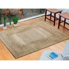 Tapete Sisal 1,00 X 1,50 Hotel Sala Quarto Não Risca Promoção 100% Antiderrapante Sem Pelo