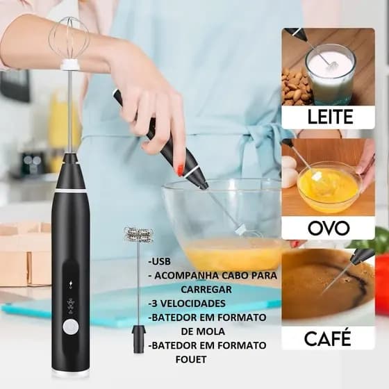 Mixer 2 em 1 portátil USB 3 VELOCIDADES