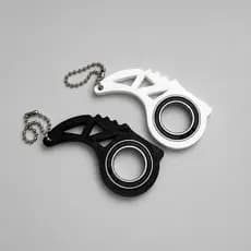 Chaveiro Karambit Keyrambit Giratorio Spinner com Rolamento