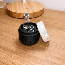 Porta Ampolas Estojo Organizador Armazenamento 3 ampolas 3ml