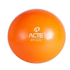 Bola Peso 4kg PVC Areia T174 Laranja Acte