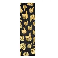 Lixa Skate emborrachada importada Bro Style - Mob Grip Gold 9 x 33"