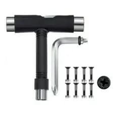 Chave T Skate/Longboard + Parafusos De Base 25mm