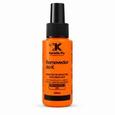 Removedor De Cola Queratina K 100ml Fio a Fio Não Danifica O Cabelo KeratinFix