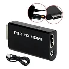 Adaptador Conversor Para Ps2 Audio Vídeo Av Para Cabo Hdmi