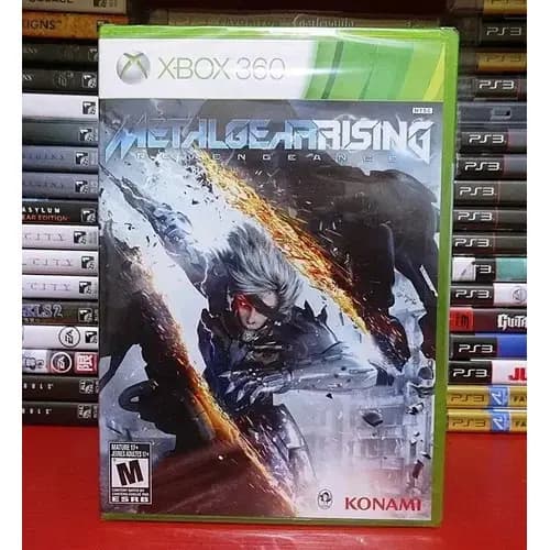 Metal Gear Rising: Revengeance Xbox 360 Mídia Física Original | Jogo Original Completo | Ação