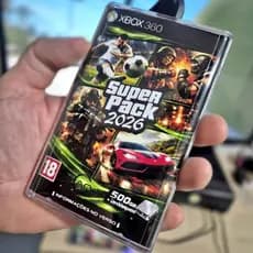 JOGO SSD GAMES PEN DRIVER HD EXTERNO 500Gb DESBLOQUEIO XBOX 360 VERSÕES FAT/SLIM/SUPER SLIM + 12000 JOGOS CONTROLES