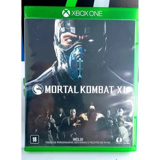 Mortal Kombat XL Xbox One Mídia Física Original | Jogo Original Completo | Luta