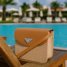 Bolsa Feminina Shopbag Califórnia Colors Palha