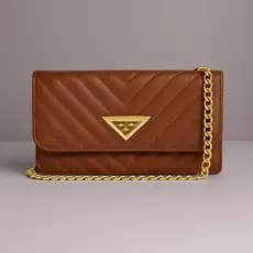 Bolsa Feminina Corrente Luxo Vegas Colors Dourada Lançamento