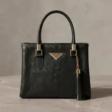 Bolsa Feminina Lorena Média Shopbag Bordada Linea Lançamento
