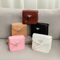 Kit 5 Bolsas Feminina Ombro Pequena California Shopbag