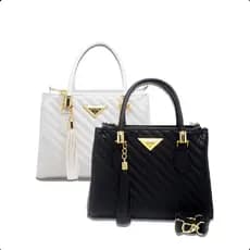 Kit 2 Bolsas Feminina Media Alça de Mão Transversal Linea