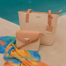 Kit 2 em 1 Sacola California Shop Bag + Baladinha