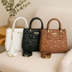 Bolsas Femininas Atacado 3 Bolsas Dubai Femininas Estilosas e Práticas