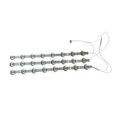 Kit 3 Barras 8 Led Tv LG 43uk6510 43uk6520 LGIT_TRIDENT_43UK65 Original