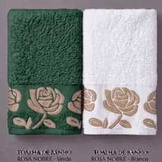 Kit 2 Toalhas Banhão Monique 100% Algodão Grossa Super Macia Alta Absorção Premium Grande