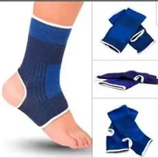 Par de Tornozeleiras Meias Ortopédica  Esportivo de Compressão Elastica Unisex