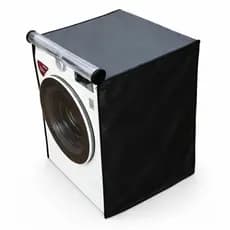 Capa Lava Seca Midea Storm 11kg Impermeável Zíper Luxo preta