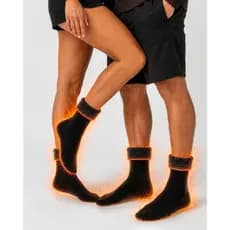 Kit 2 Meias Térmica Quente Grossa Forrada Frio Neve Inverno Unissex
