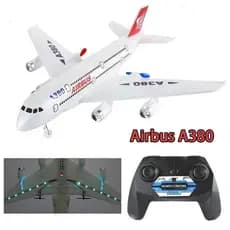 Airbus A380 RC Boeing 747 Aeronave De Controle Remoto De Avião 2.4G De Asa Fixa Modelo Brinquedos Para Crianças Meninos