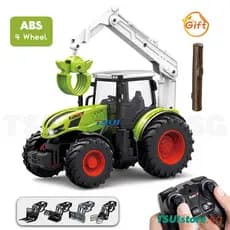 Controle Remoto Agricultores Reboque Tractor Trailer RC Simulado Engenharia Agrícola Construção De Caminhão De