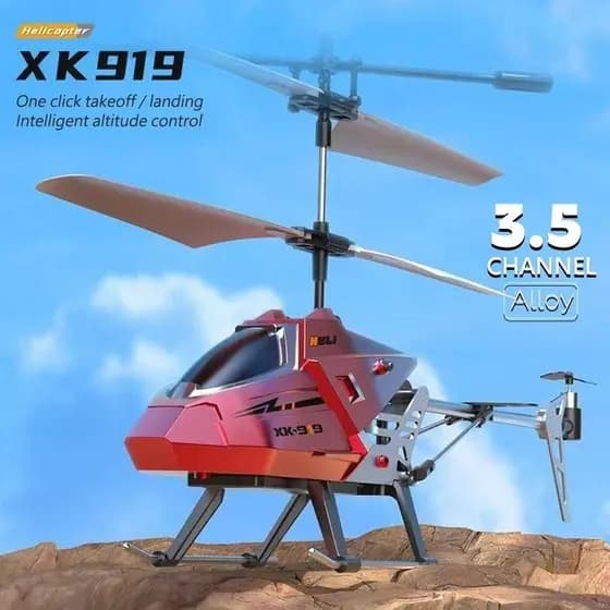 Avião De Helicóptero Alloy RC 3.5 Canais Controle Remoto Grande Brinquedos Para Crianças Presente De Brinquedo Menino