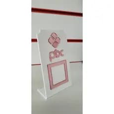PLACA PIX PARA MESA OU BALCÃO EM ACRILICO