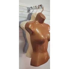 Cabide Busto Manequim Feminino Giratório - 2 Unidades