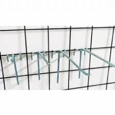 KIT TELA ARAMADA 60X80CM COM 10 GANCHOS PARA TELA COR ZINCADO
