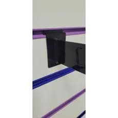 Suporte Faca para Prateleira de Madeira ou Vidro - Encaixe P/ Painel Canaletado