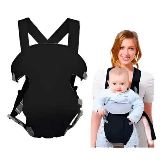 Canguru 3 Posições Para Bebê Carregador Ergonômico Conforto Tam M - Envio Imediato!