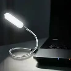 Mini USB LED Luz Do Livro Flexível Lâmpada De Leitura Portátil Da Noite Para Banco Potência Notebook Computador