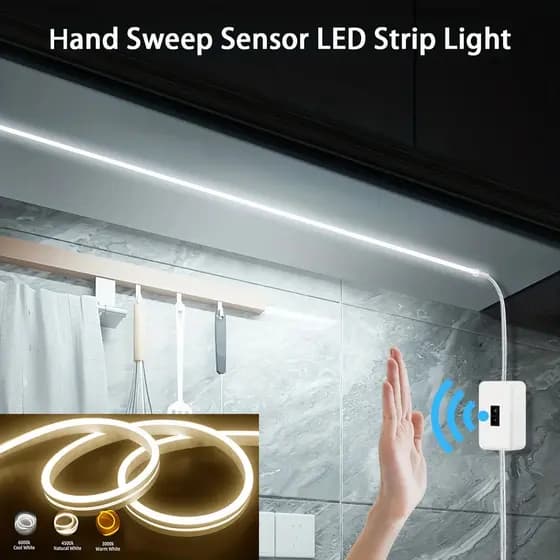 Neon LED Tira De Luz 5V USB Sensor Gesto Inteligente Dimmer Interruptor Flexível À Prova Dwaterproof Água Silicone Sinal